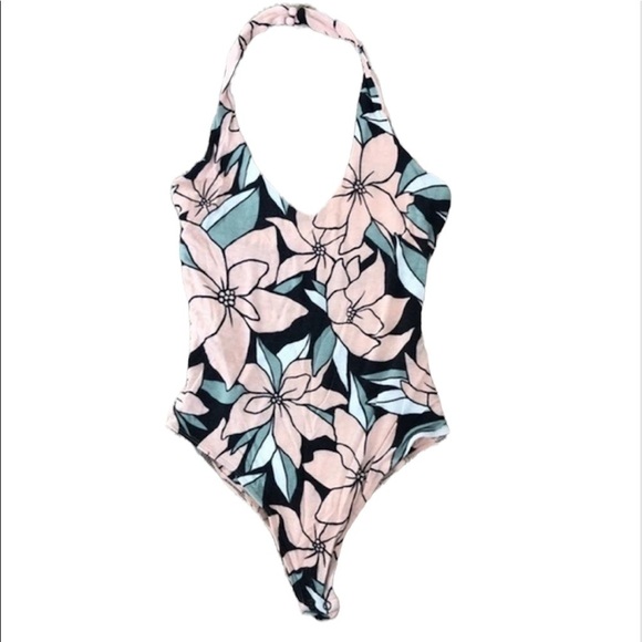 Aeropostale Floral Halter Body Suit​​ - Picture 4 of 5